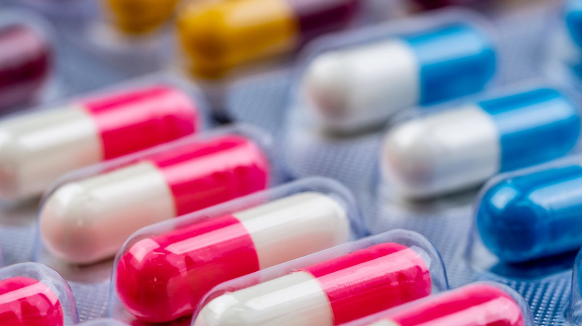 Antibiotic prescribing: image of tablets
